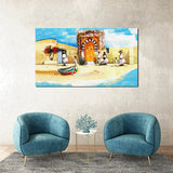 Tableau décoratif djerba adorable - 140x80 cm