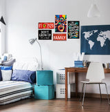 Pack Ados 2 family   |  5 plaques 1 offert