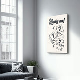 Poster ludique "Lucky me!"