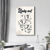 Poster ludique "Lucky me!"