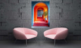 tableau architecture hall arabesque - 80x120 cm