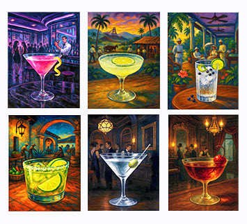 Pack  Café & Bar 1 | 6 plaques