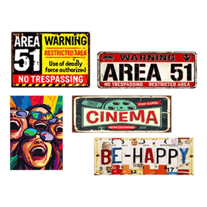 Pack 51  - 5 plaques au prix de 4