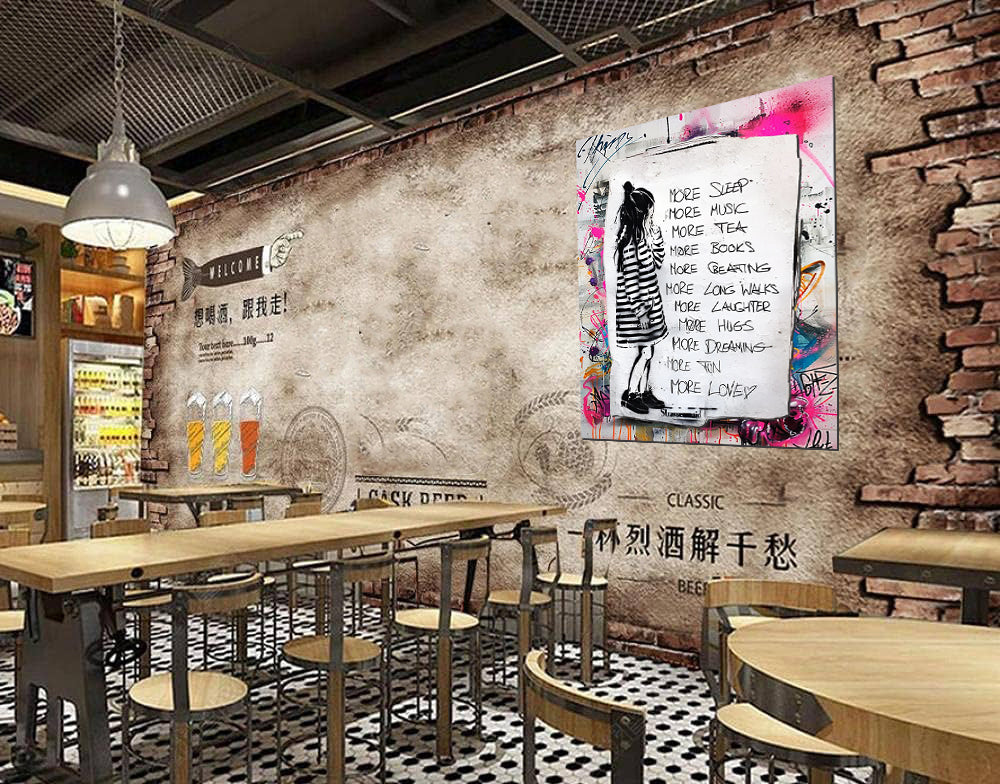 tableau « Murmures Urbains » en vinyle sur mdf