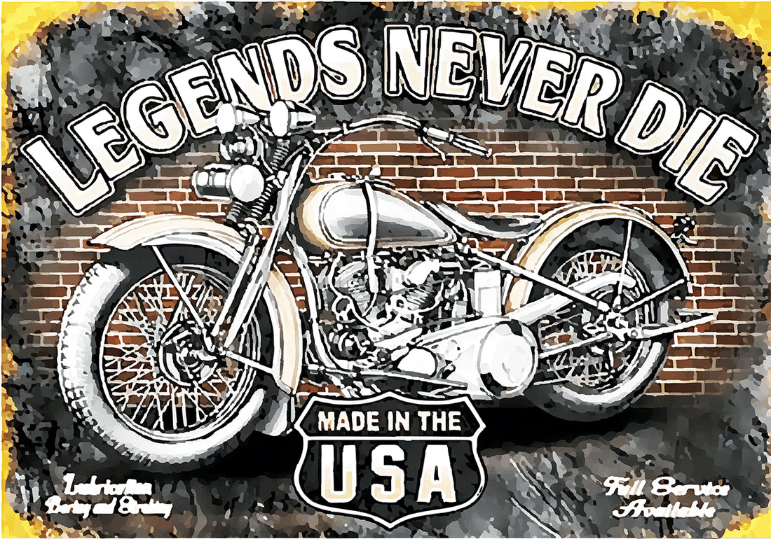 Tableau décoratif - plaque 21x30cm -  légende