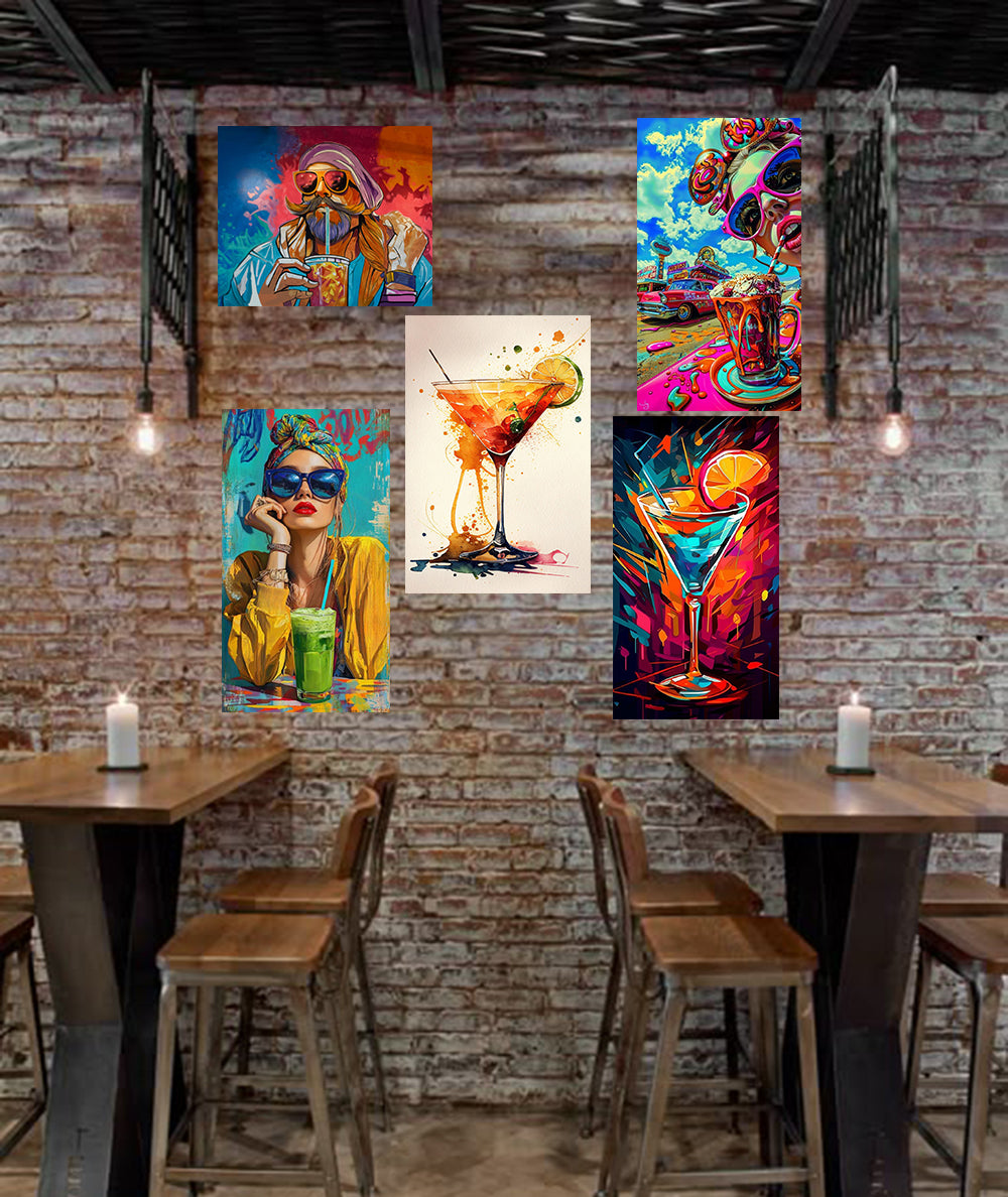 pack coktail explosif - 5 tableaux