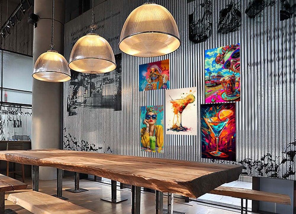 pack coktail explosif - 5 tableaux