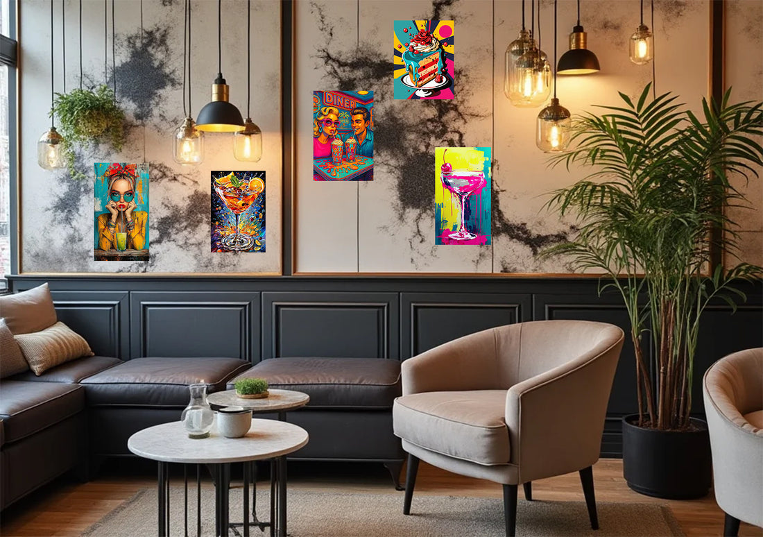 pack coktail wao - 5 tableaux