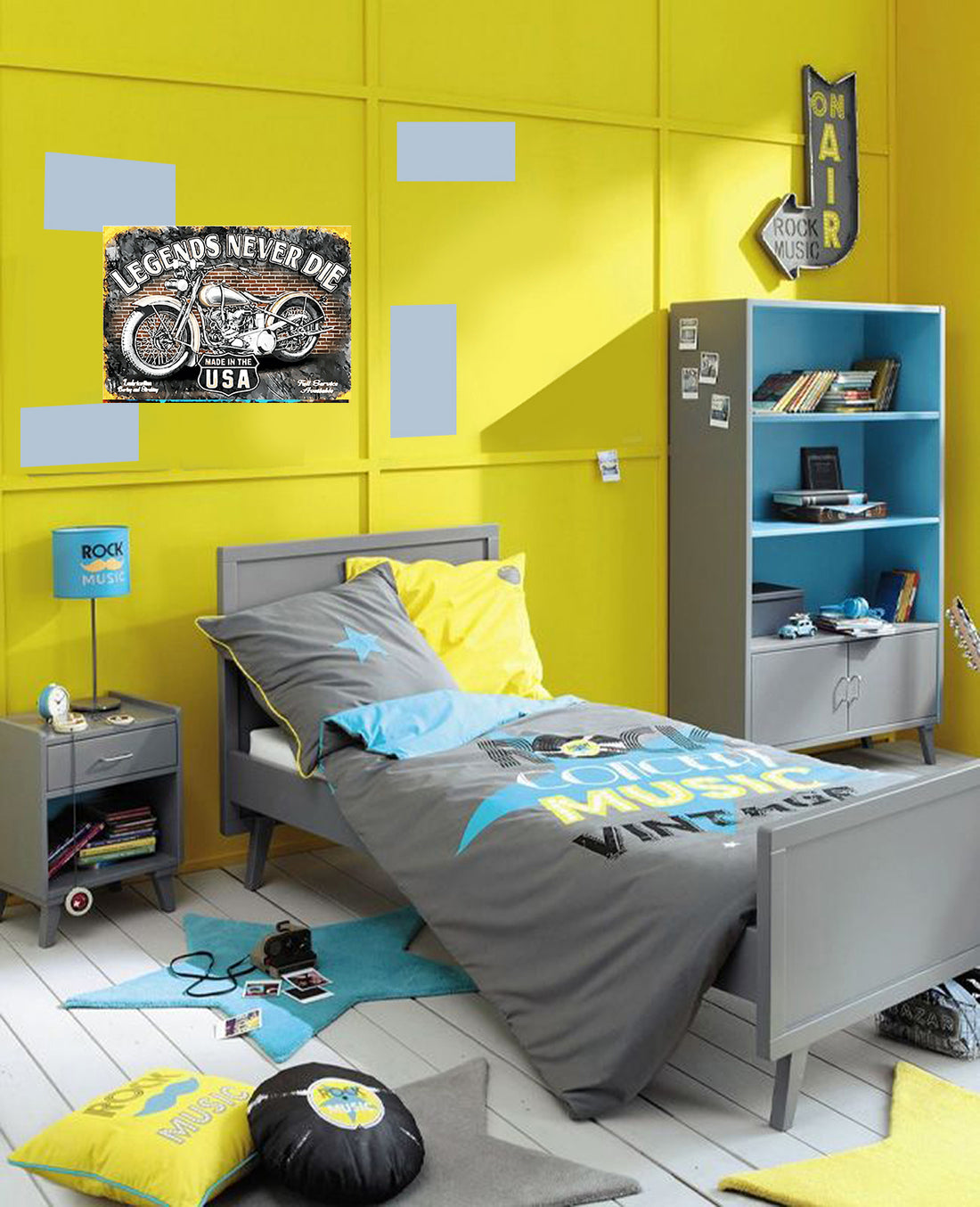 Tableau décoratif - plaque 21x30cm -  légende