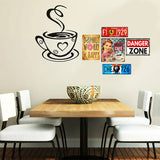 Pack Cafe 5 pause café  |  5 plaques