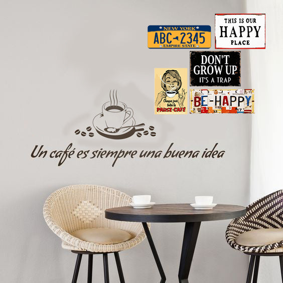 Pack Cafe 4  - 5 plaques au prix de 4