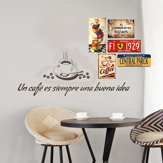 Pack Cafe 2  - 5 plaques au prix de 4