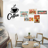 Pack Cafe 1  |  5 plaques