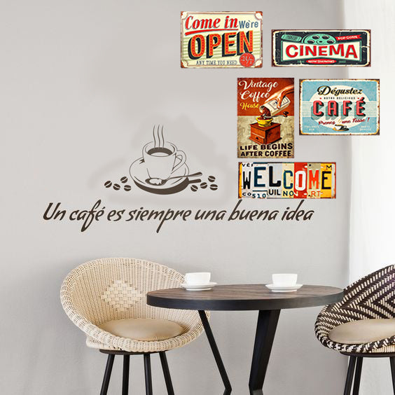 Pack Cafe 1 - 5 plaques au prix de 4