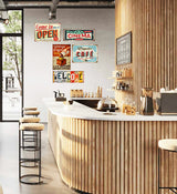 Pack Cafe 1  |  5 plaques