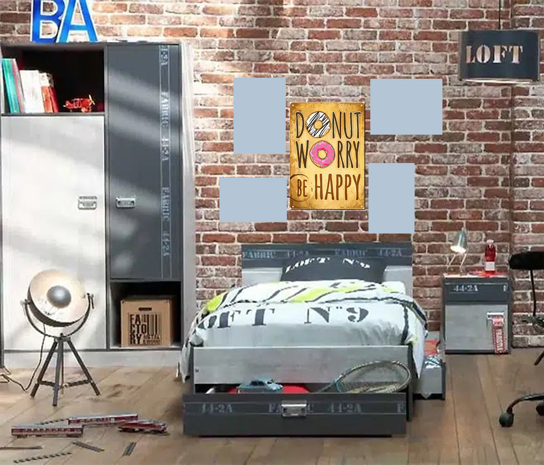 Tableau décoratif - plaque 21x30cm - don’t worry