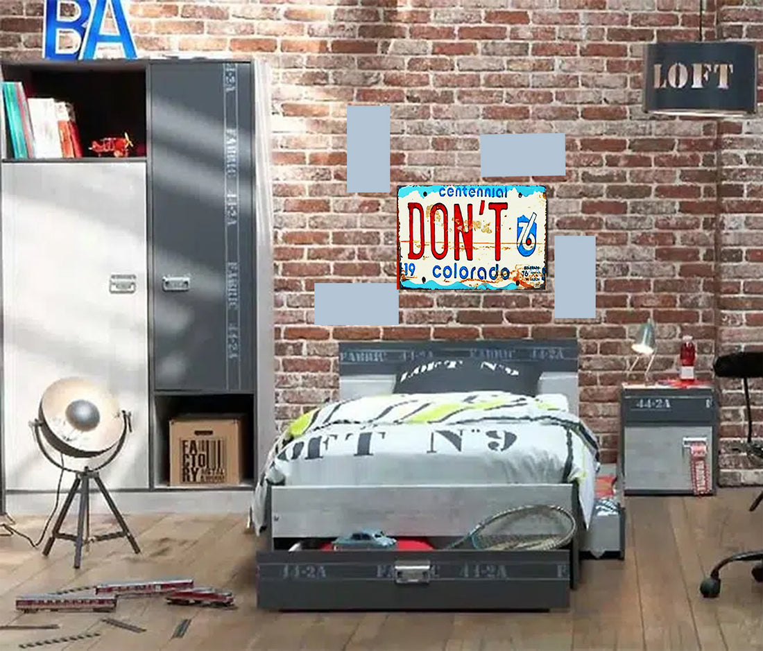 Tableau décoratif - plaque 21x30cm - don't