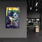 Tableau Pop Art – Batman & Joker Cheers