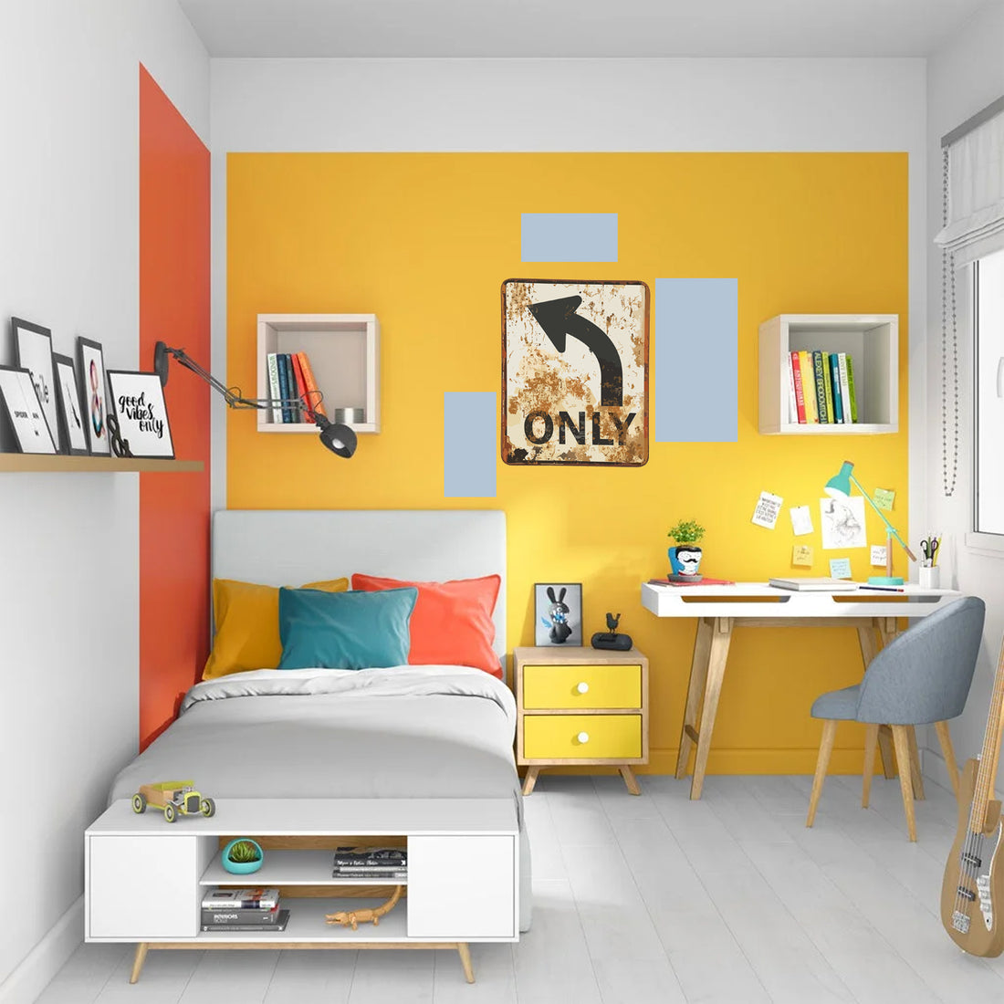 tableau décoratif - Only 30-22 cm - vinyle mat