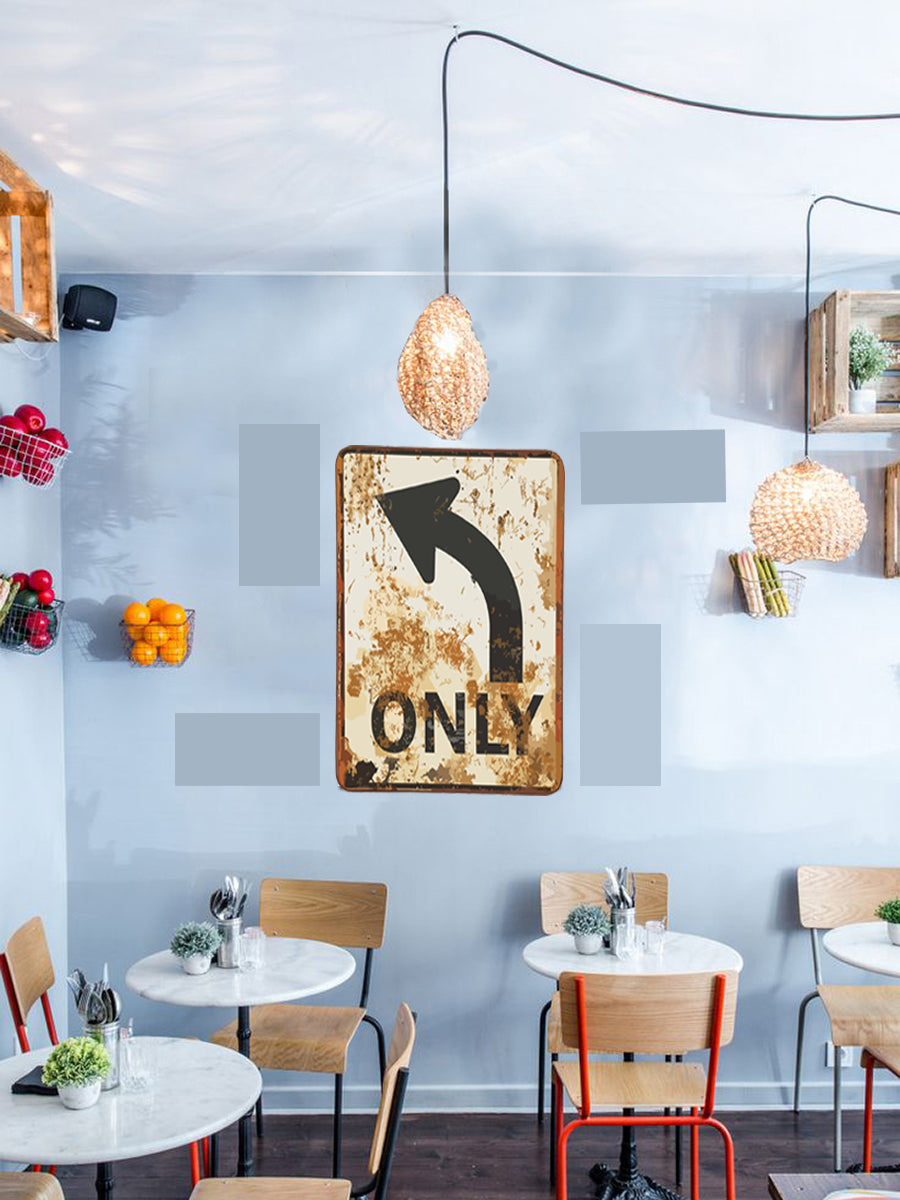 tableau décoratif - Only 30-22 cm - vinyle mat