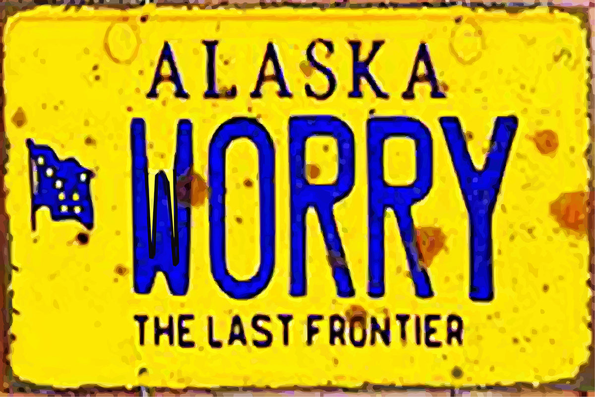 Tableau décoratif - plaque 21x30cm - worry