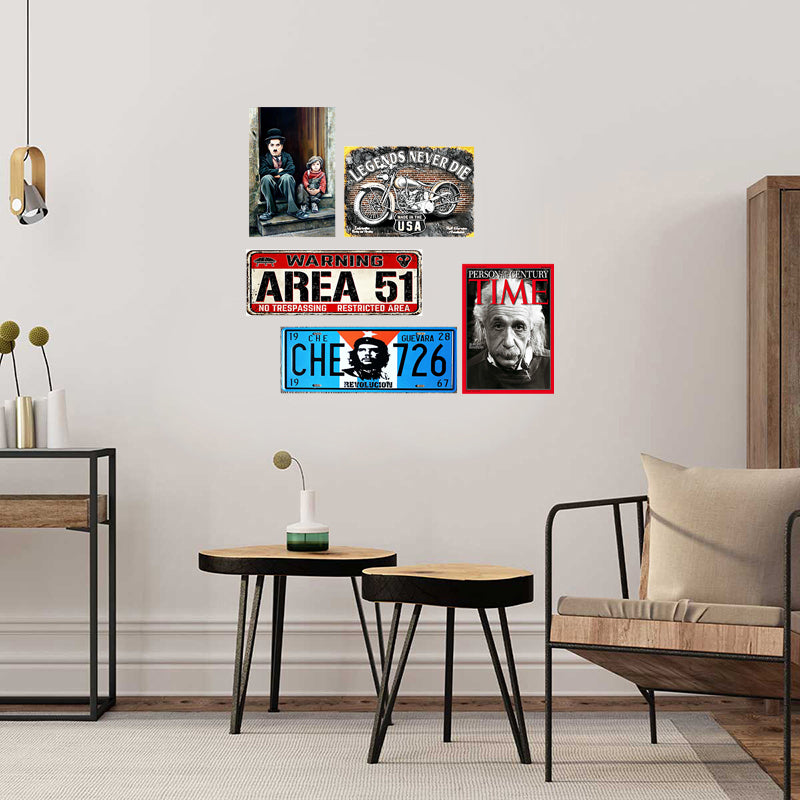 Pack Legende 1 - 5 plaques au prix de 4