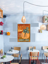 Tableau décoratif - Movie 42-30 cm vinyle mat