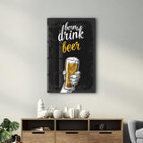 Poster "Born to Drink Beer"
