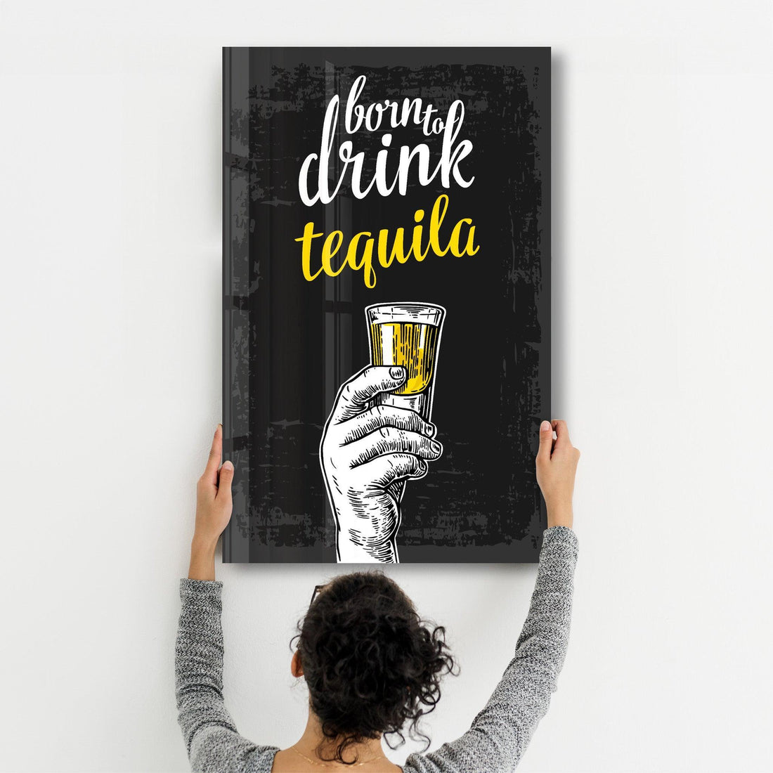 Poster "Born to Drink Tequila"