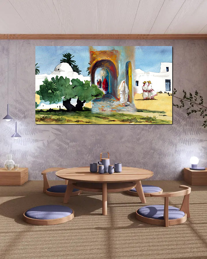 tableau décoratif djerba émotionnelle - 140x80cm