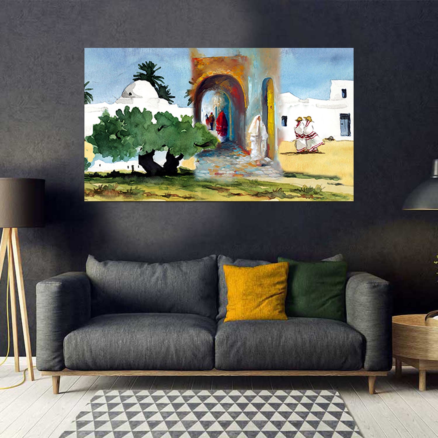 tableau décoratif djerba émotionnelle - 140x80cm
