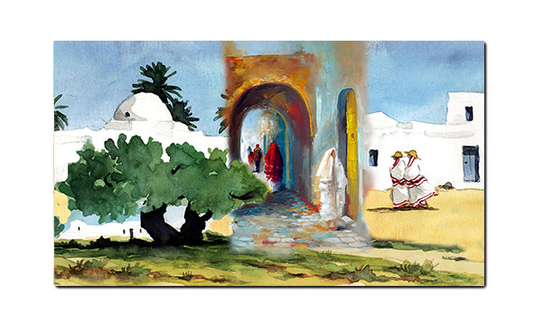 tableau décoratif djerba émotionnelle - 140x80cm
