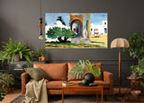 tableau décoratif djerba émotionnelle - 140x80cm