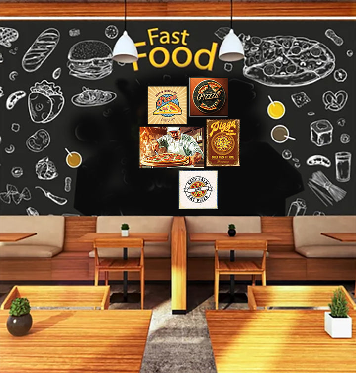 Pack Pizza 2  |  5 plaques