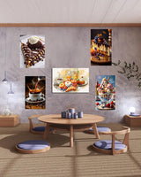 pack gourmandise sucré - 5 tableaux