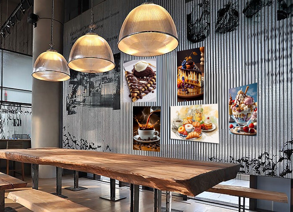 pack gourmandise sucré - 5 tableaux