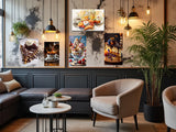 pack gourmandise sucré - 5 tableaux