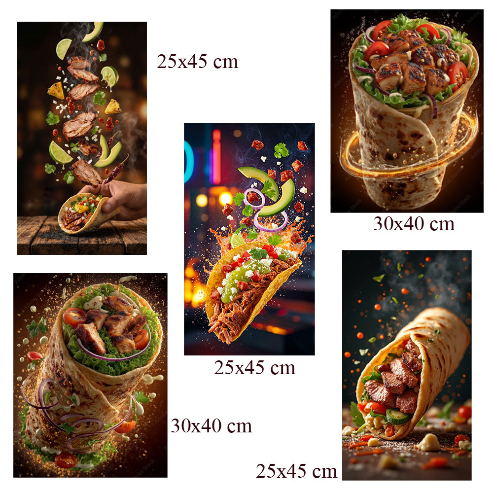 Pack chawarma 5 pces