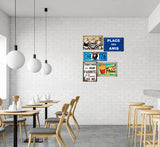 Pack RESTO 2  |  5 plaques