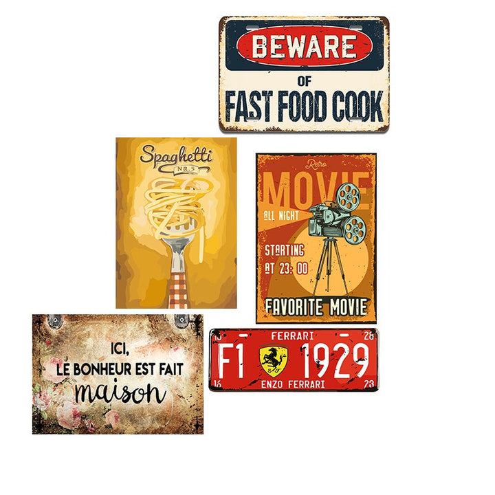 Pack RESTO 3 de 5 plaques  au prix de 4