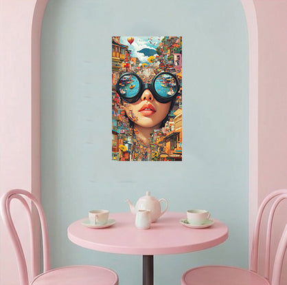 tableau rève- 30x50cm