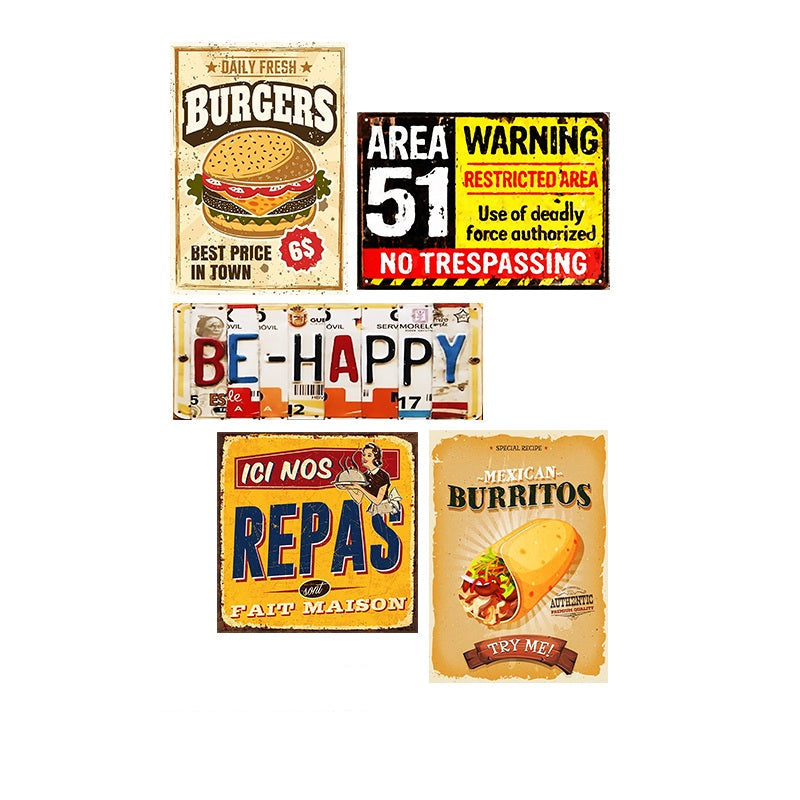 Pack RESTO 4 de 5 plaques au prix de 4