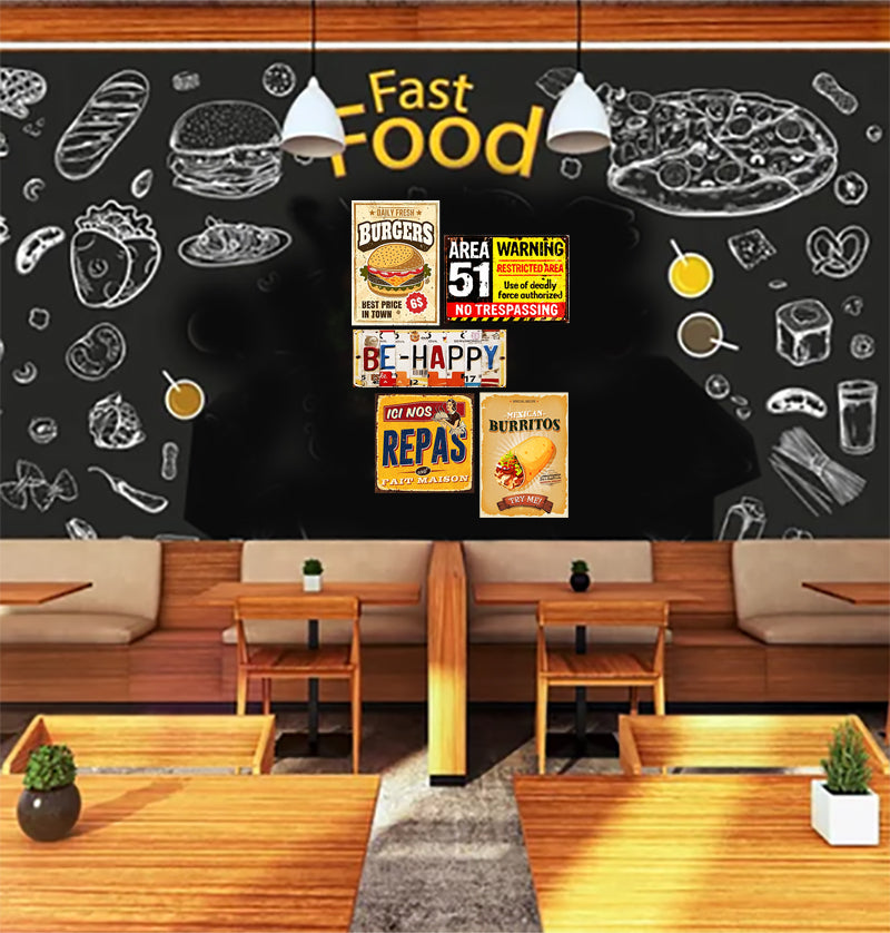 Pack RESTO 4 de 5 plaques au prix de 4