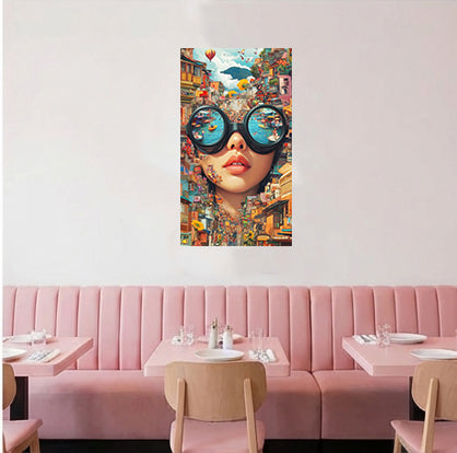 tableau rève- 30x50cm