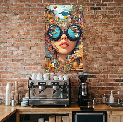 tableau rève- 30x50cm