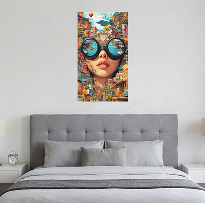 tableau rève- 30x50cm