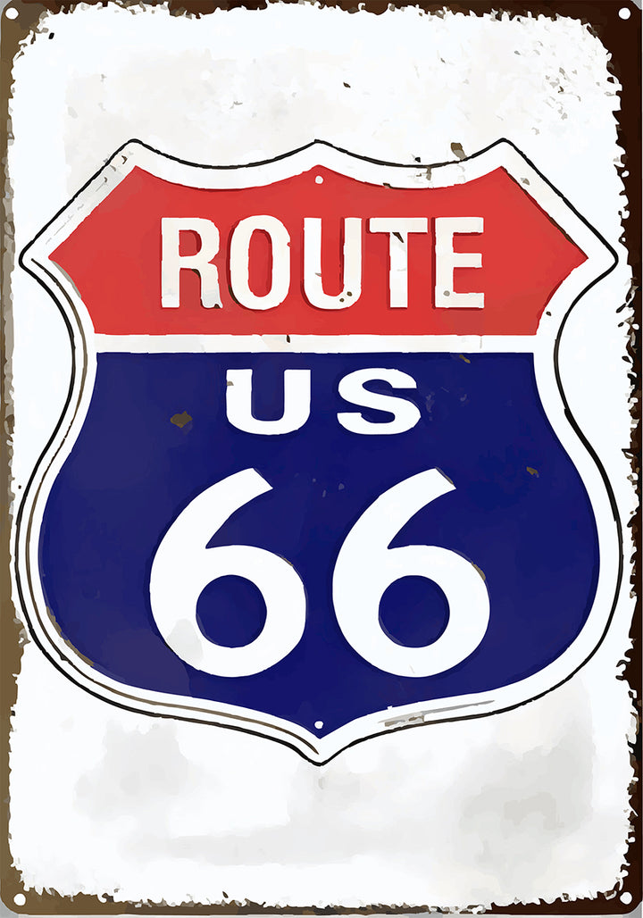 Tableau décoratif - plaque 21x30cm -  us66