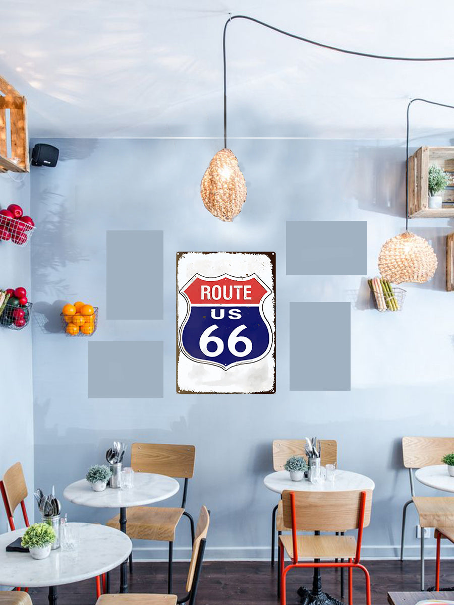 Tableau décoratif - plaque 21x30cm -  us66