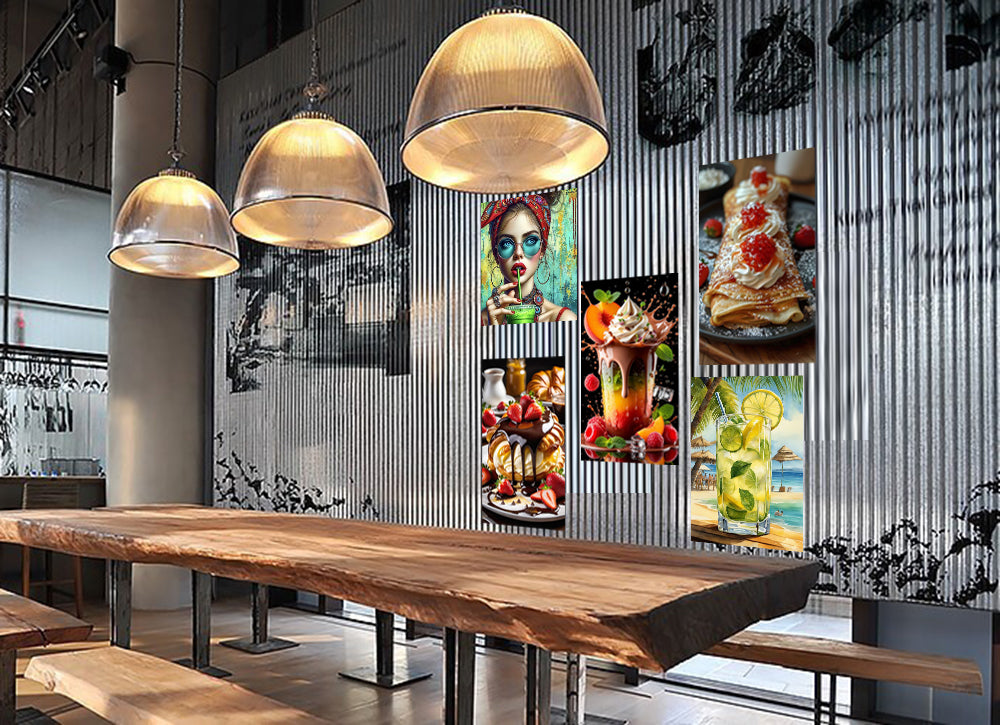 pack coktail sucré bon gout - 5 tableaux