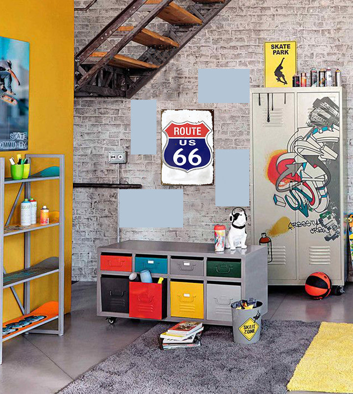 Tableau décoratif - plaque 21x30cm -  us66